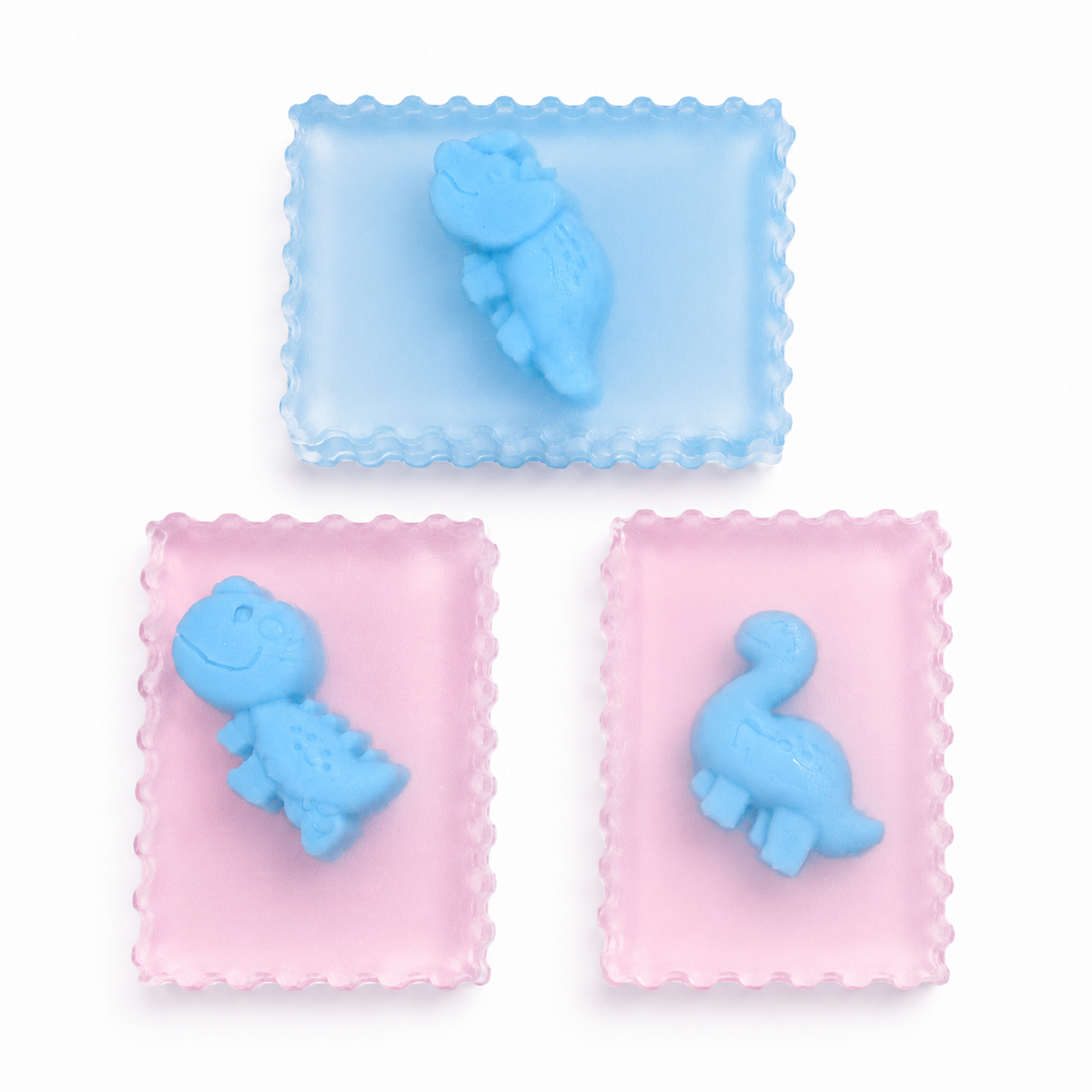 Mini Dino Sorpresa Set 2 Jabones