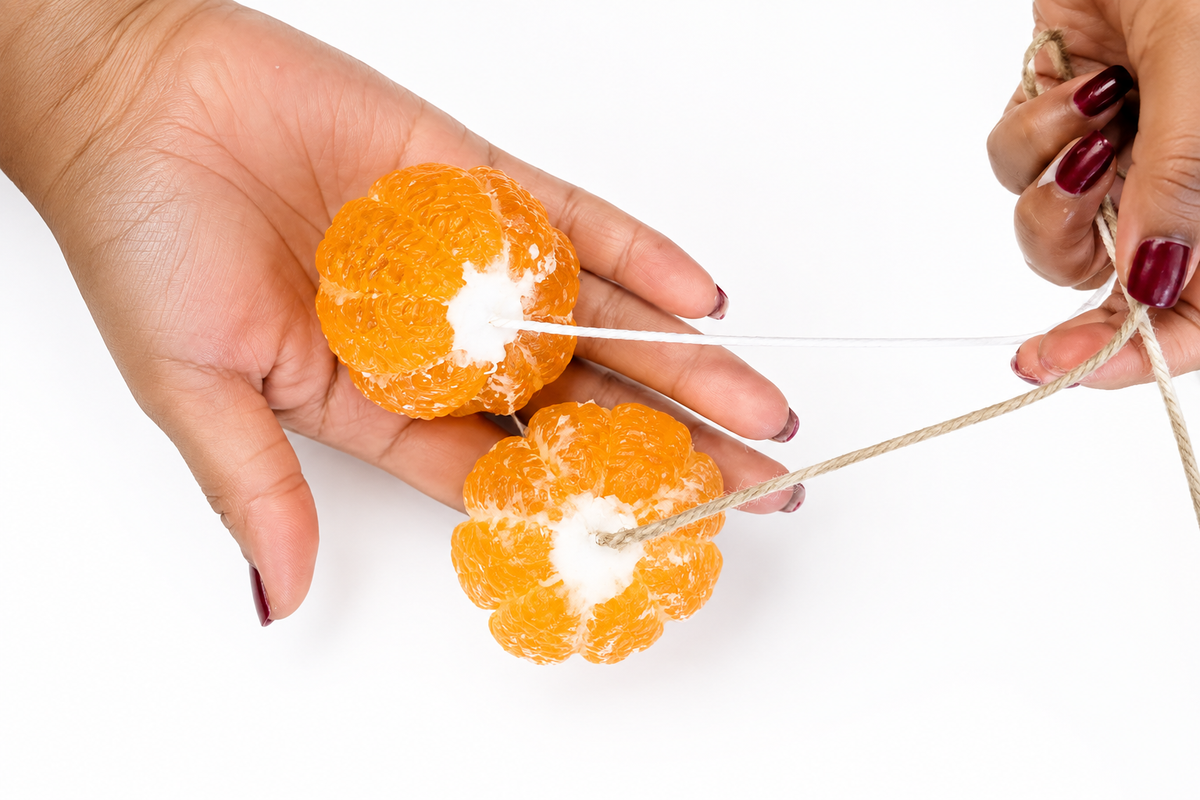 Jabón Artesanal de Mandarina Set de 3 Jabones en ramo