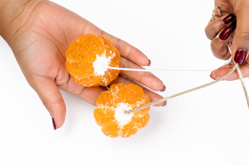 Jabón Artesanal de Mandarina Set de 3 Jabones en ramo