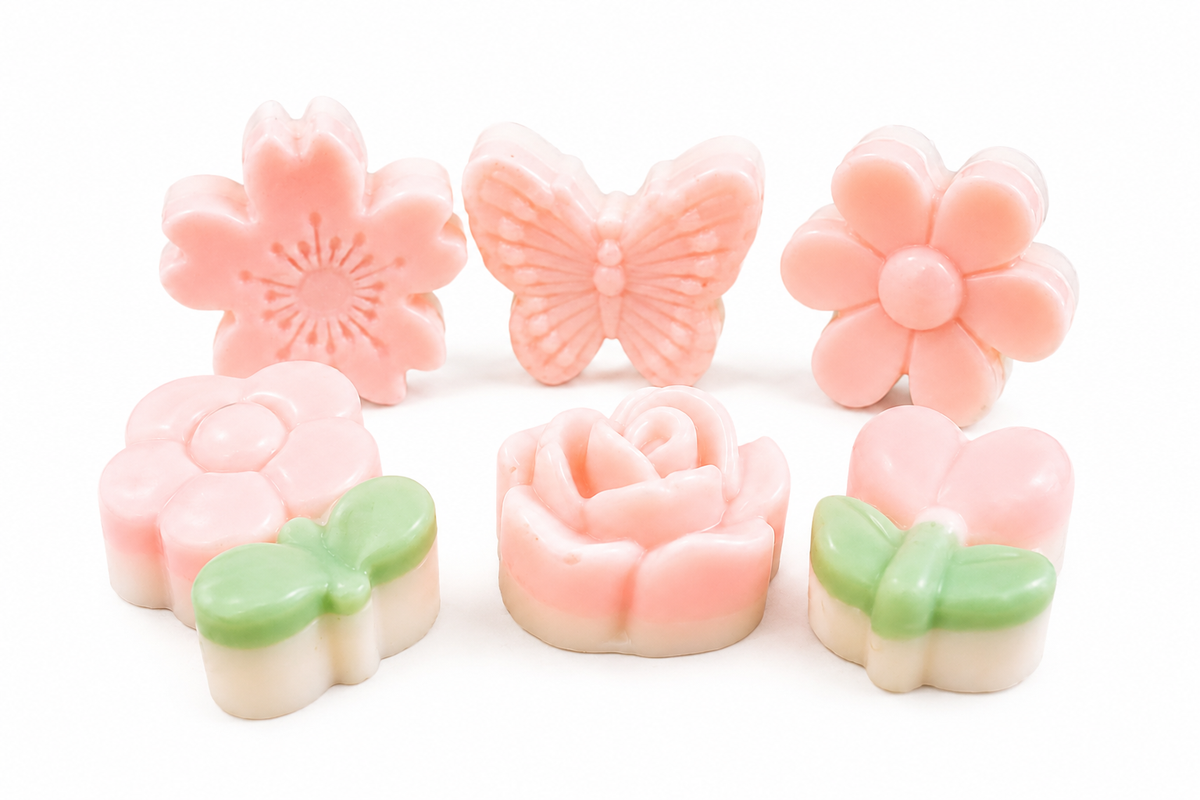 Set  de Colección Flores y Mariposas