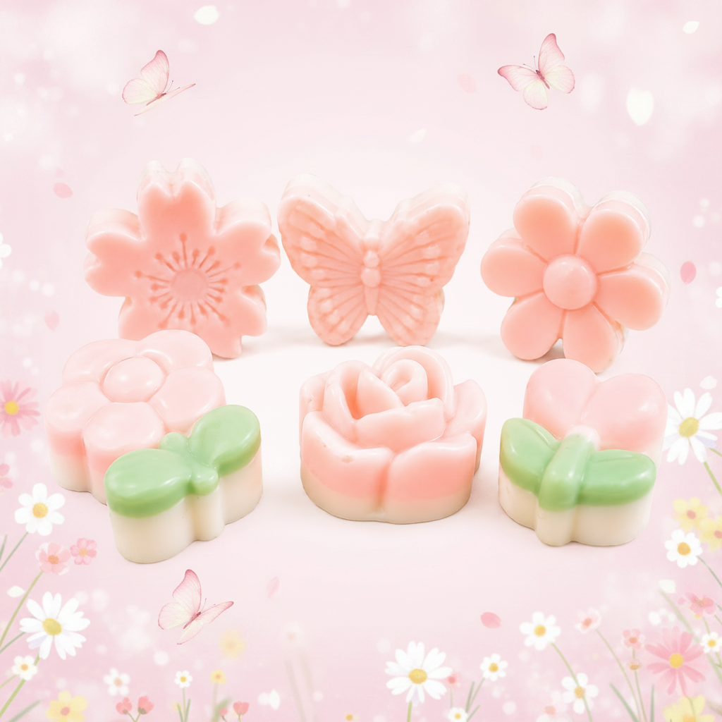 Flores y Mariposas - pastel